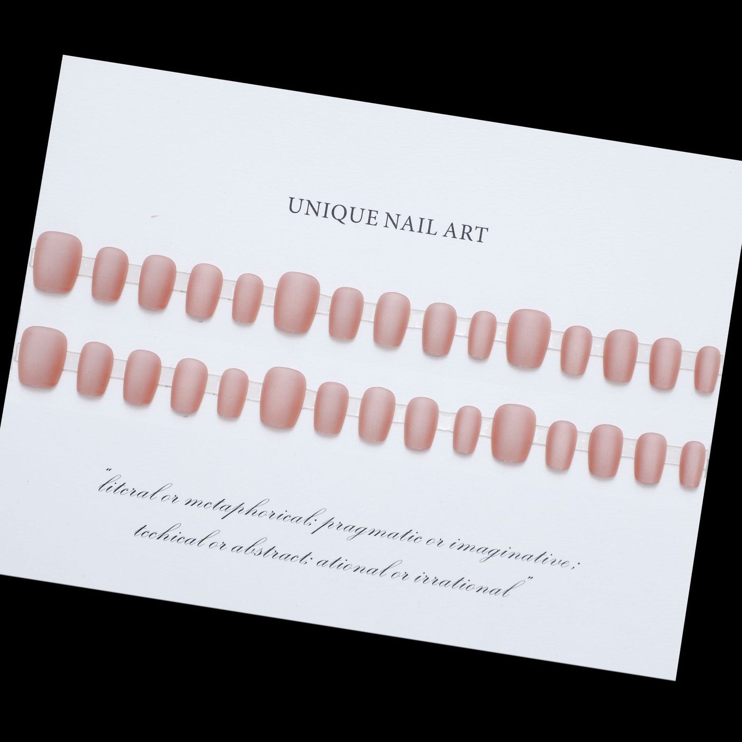 New velvet frosted cat's eye press-on short nails 24pcs
