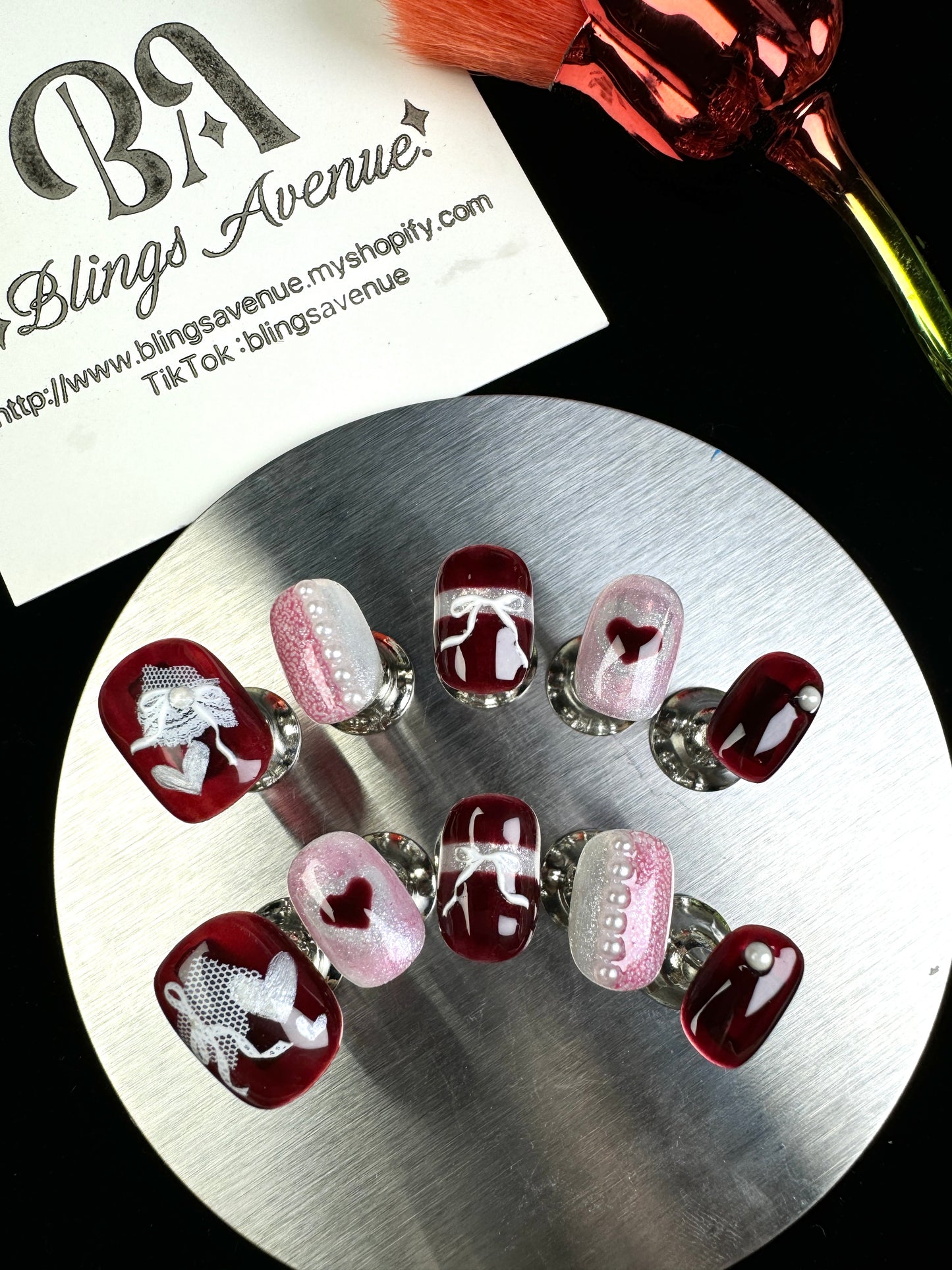 Miss Lace Press-on Nails Customized Pre-order
