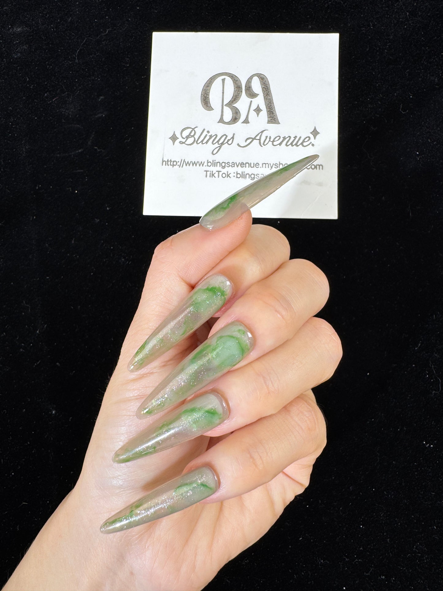 Floating Pattern Jadeite