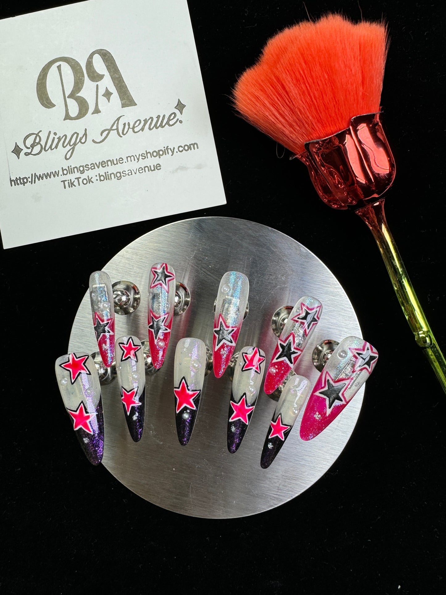 Pop Star  Press-on Nails Customization Pre-order
