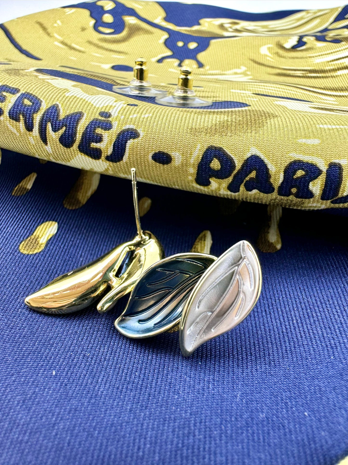 Leaf Stud Earrings