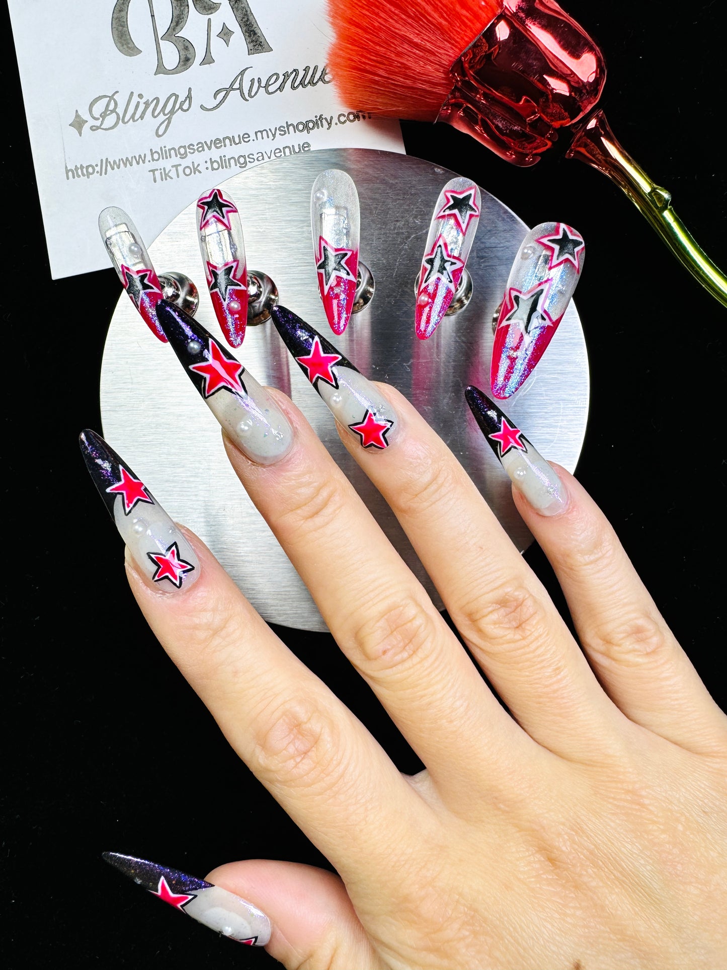 Pop Star  Press-on Nails Customization Pre-order