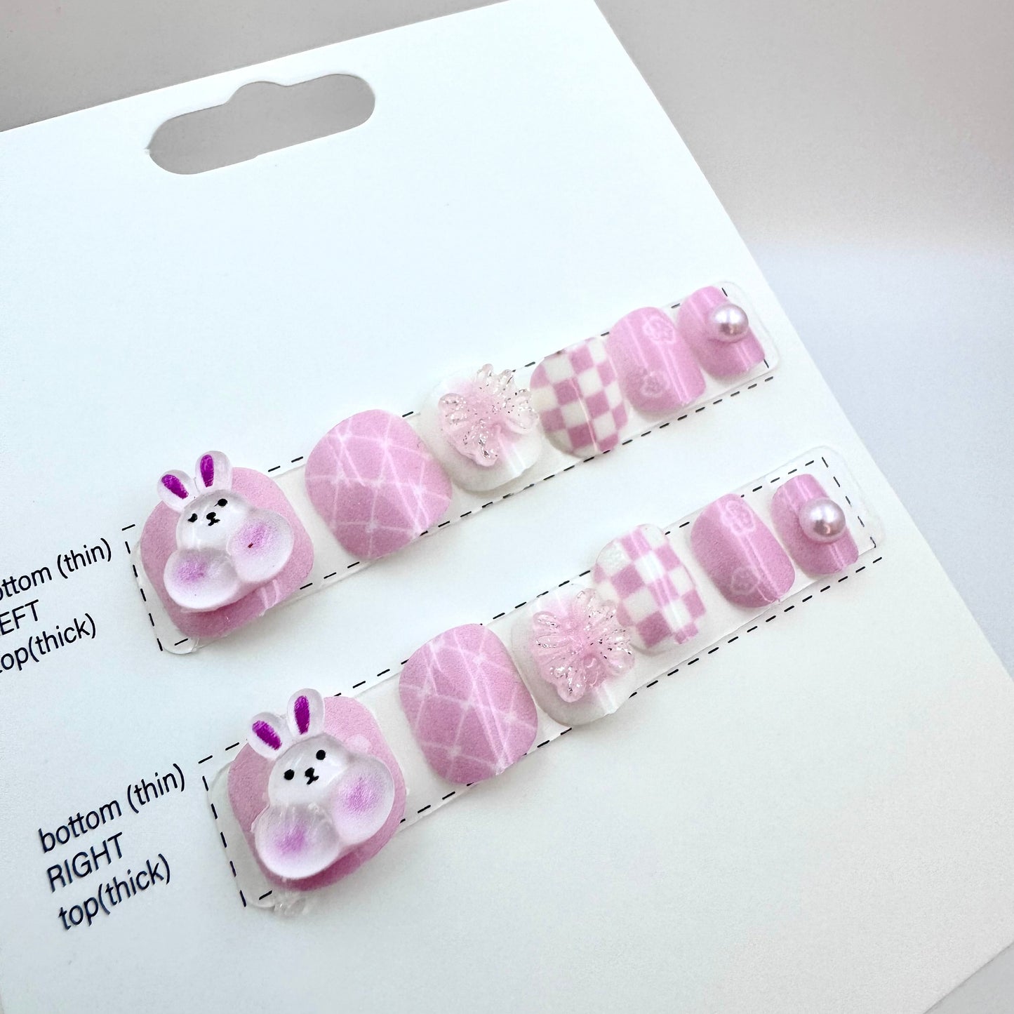 Children's 3D Cartoon Animal Press-on Nails