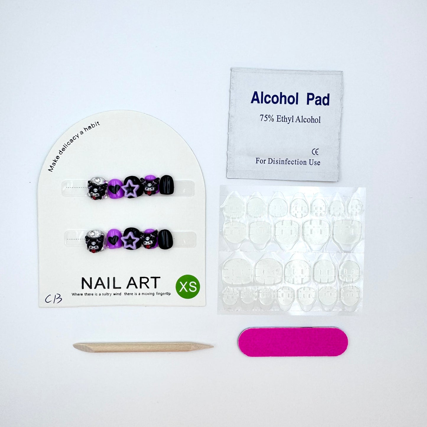 Removable press-on nails for children (Size Selection ) handmade nail patches