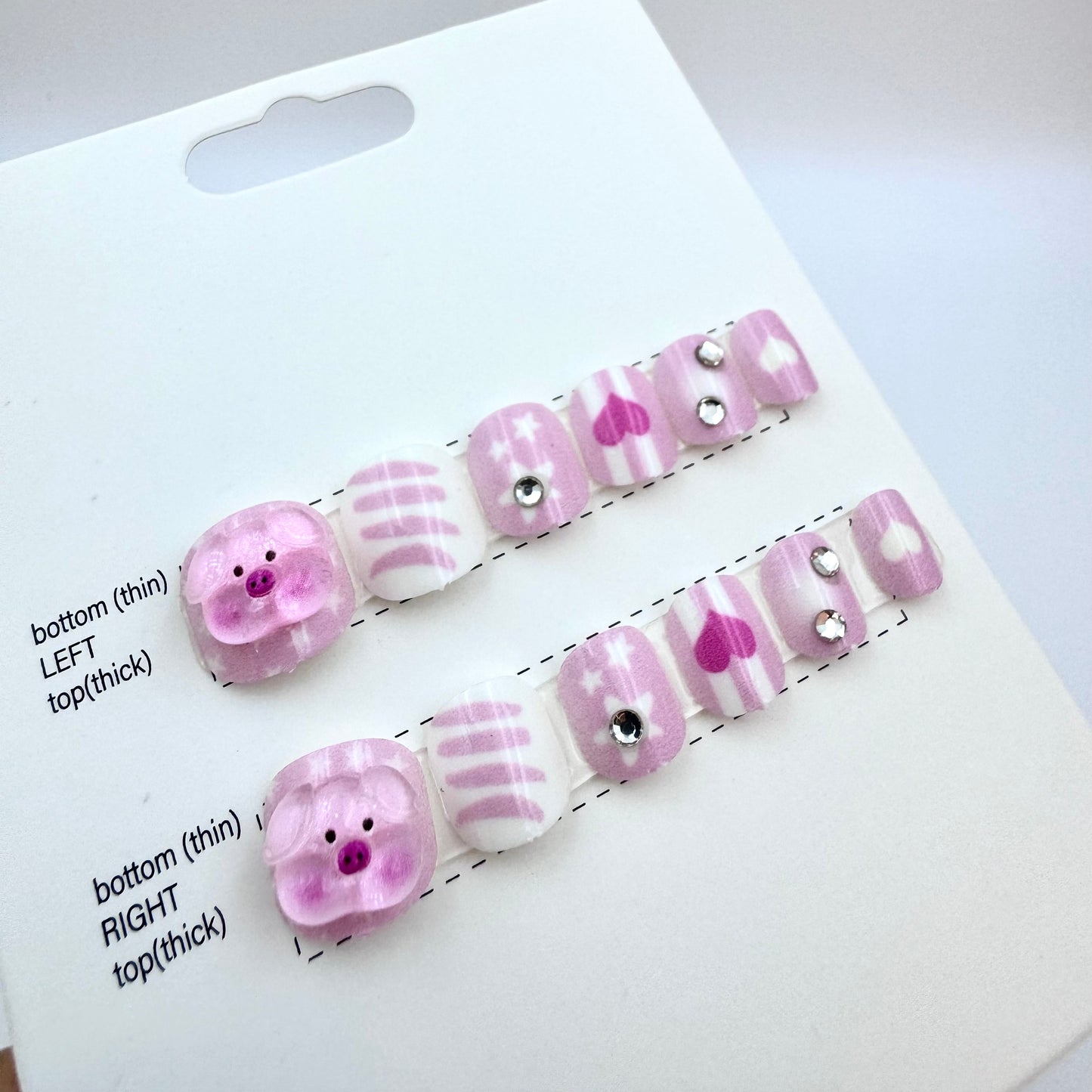 Children's 3D Cartoon Animal Press-on Nails