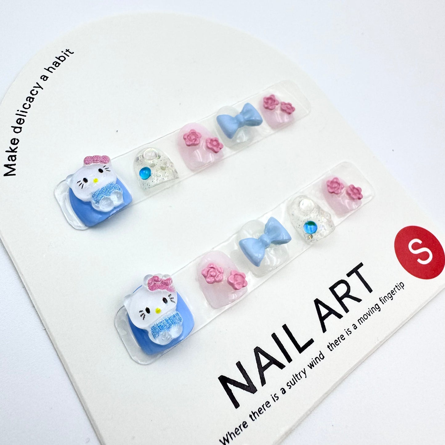 Removable press-on nails for children (Size Selection ) handmade nail patches