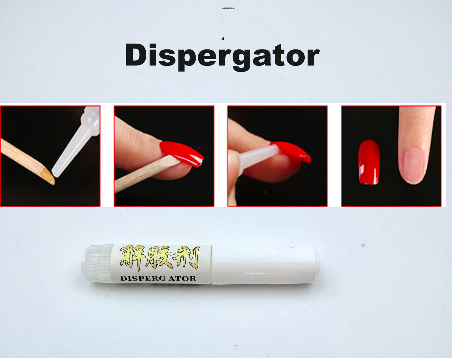 Press-on nail tools UV nail lamp/gel