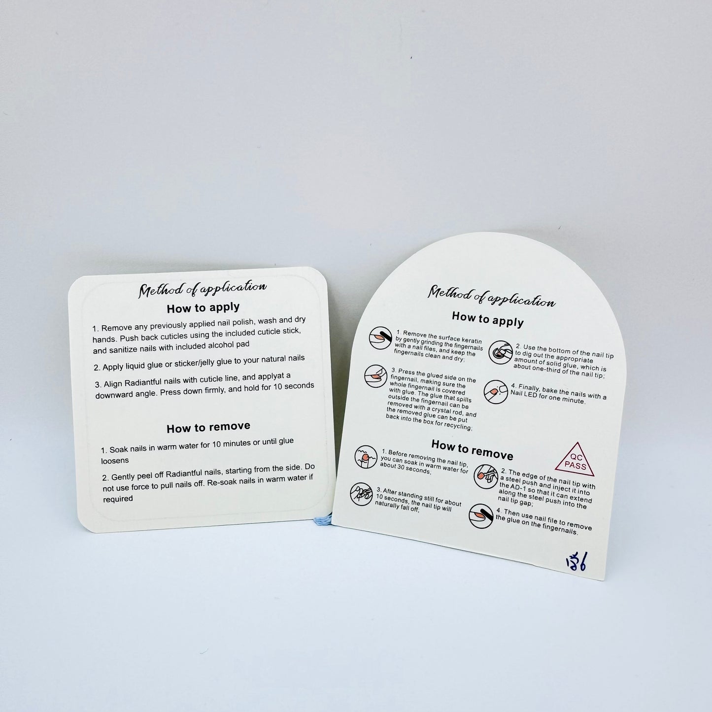 Removable press-on nails for children (Size Selection ) handmade nail patches