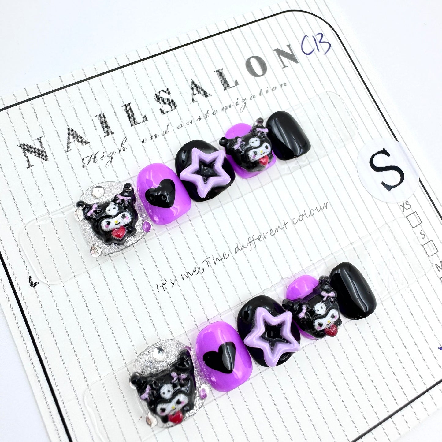 Removable press-on nails for children (Size Selection ) handmade nail patches