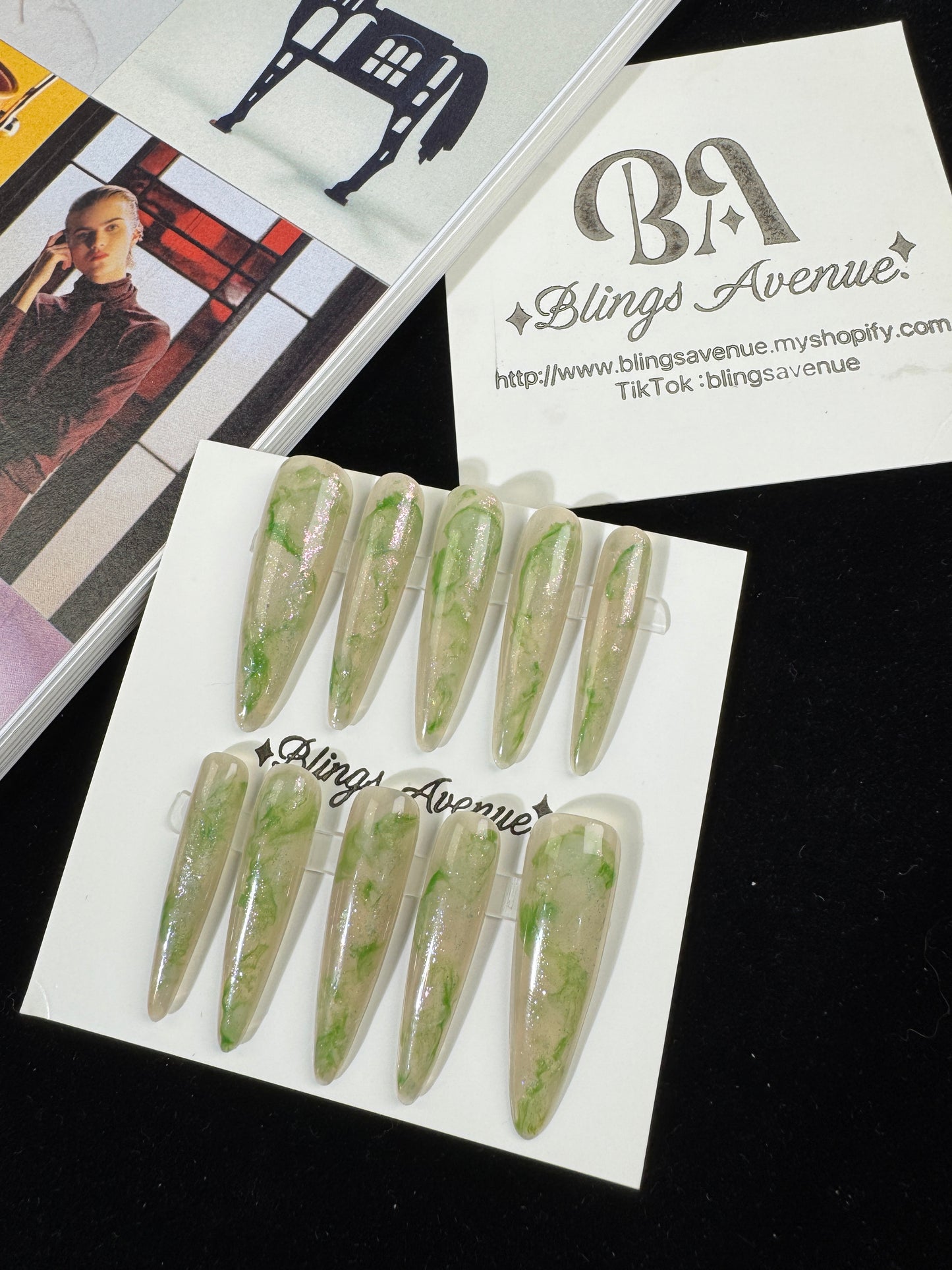 Floating Pattern Jadeite
