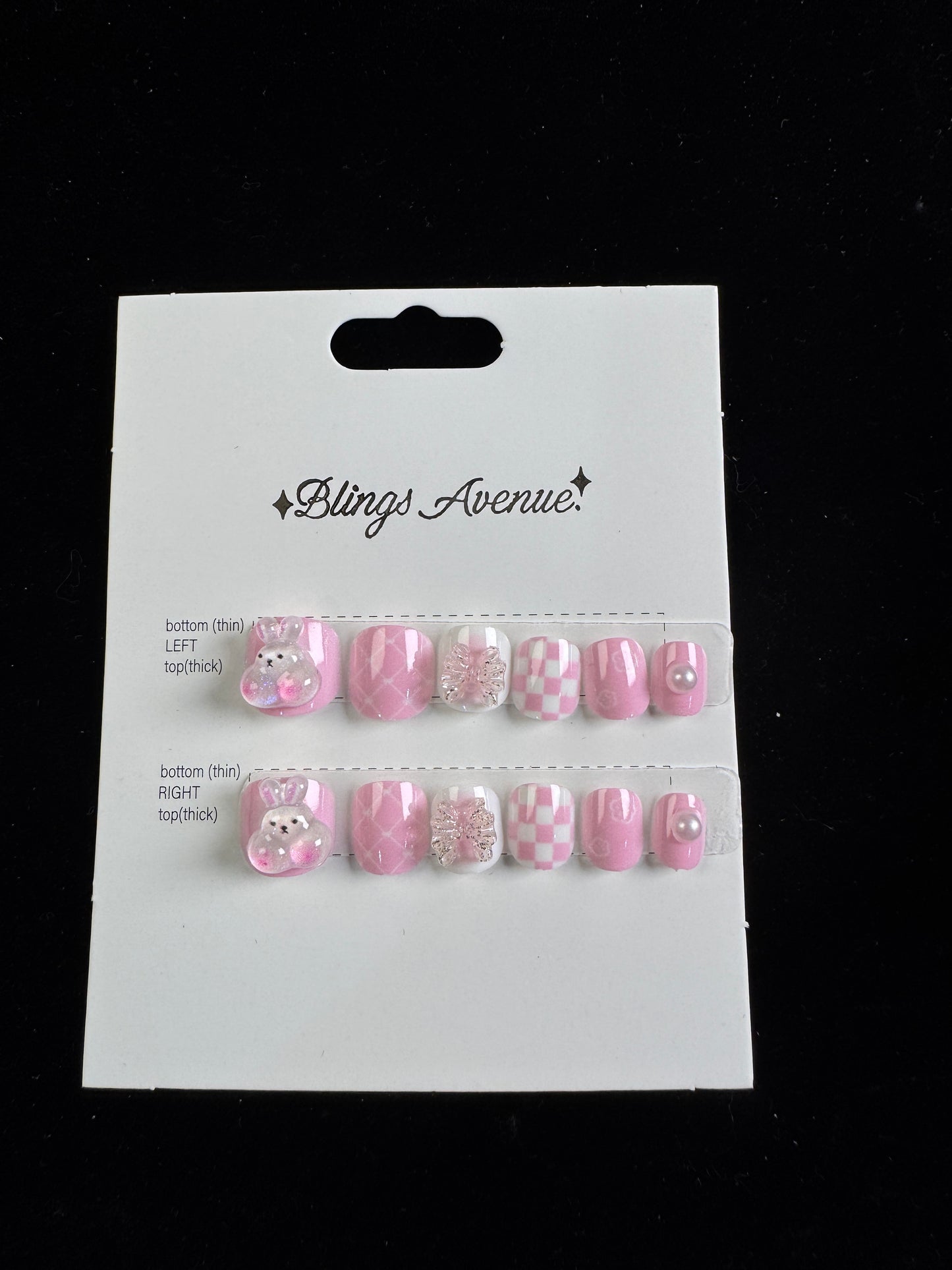 Children's 3D Cartoon Animal Press-on Nails